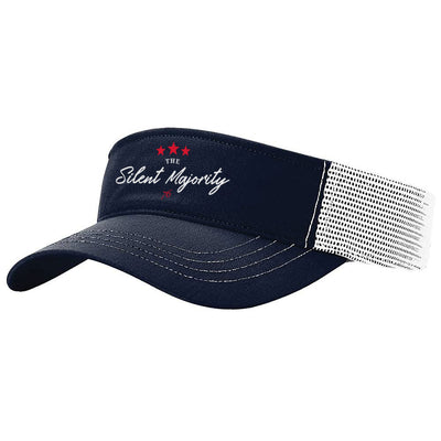 The Silent Majority Script Visor R712 Navy/White