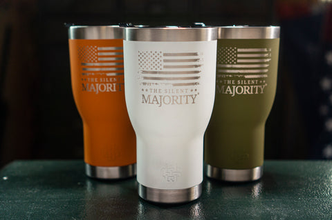 TSM 30 OZ Stainless Steel Tumbler w/ Bottle Opener